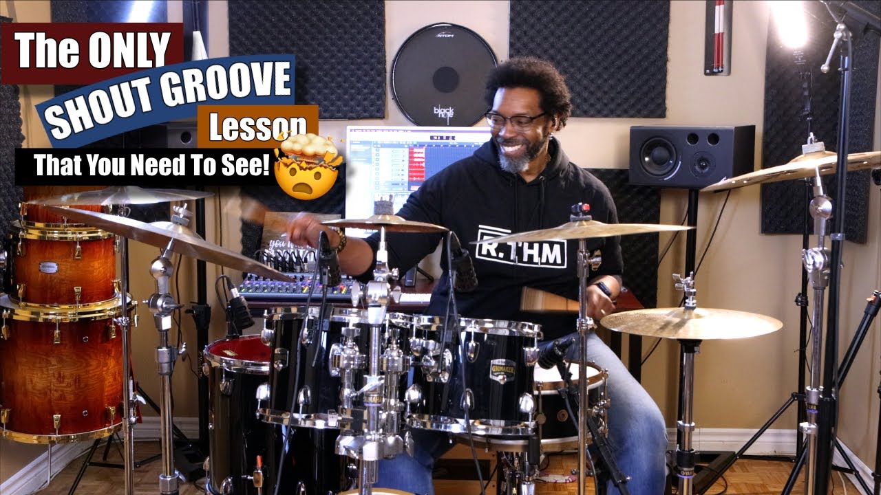 ПРОСТОЙ способ играть Shout Grooves! 🥁 Для «просто нормальных» госпел-барабанщиков!