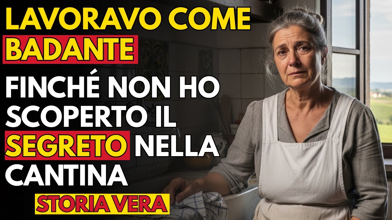 STORIA VERA LAVORAVO COME BADANTE, FINCHÉ NON HO SCOPERTO IL SEGRETO NELLA CANTINA…