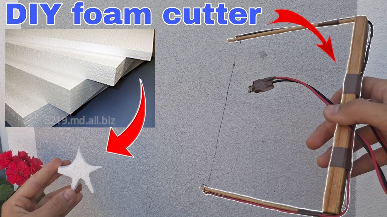 How to make a foam cutter at home [DIY] easy quick project that can save you time 