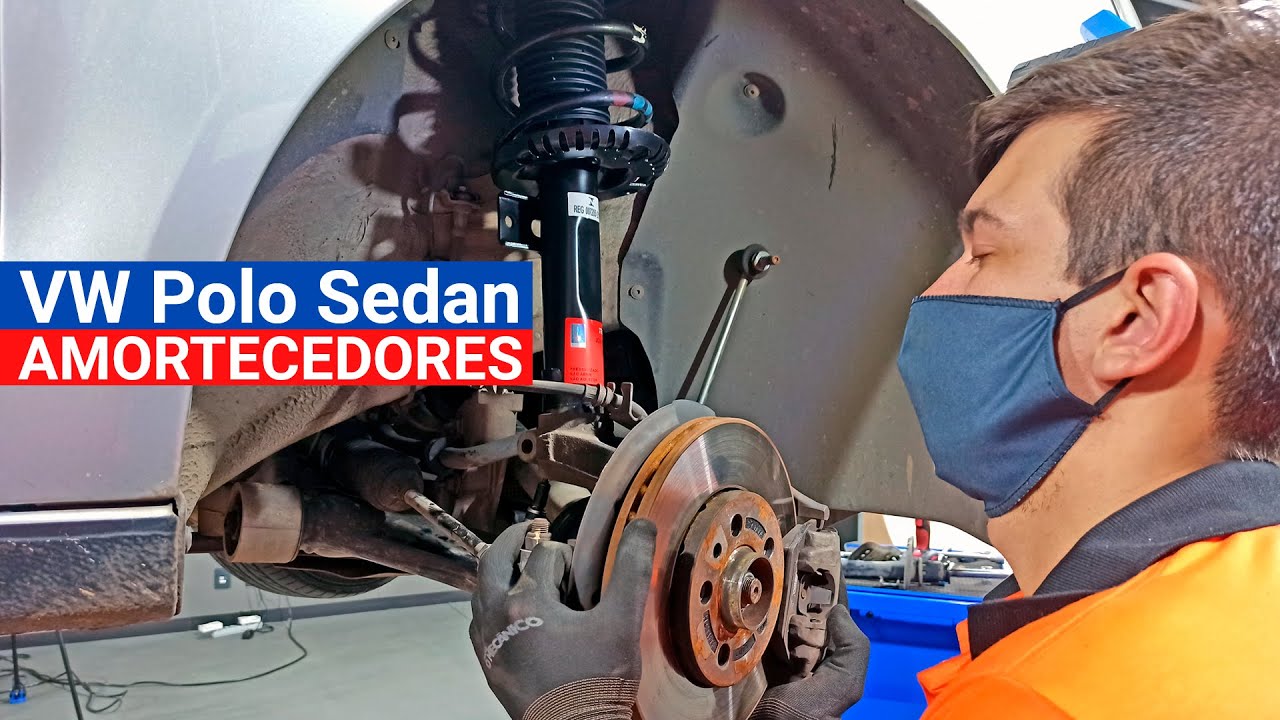 Manutenção da suspensão do VW Polo Sedan 1.6 2010