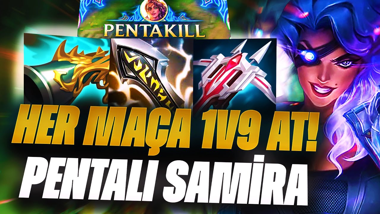 SAMİRAYLA DUOSUZ ADC NASIL OYNAYIP MAÇLARI TAŞIRSIN!? RANK 1 SAMİRA BUİLDİ DENEDİM!