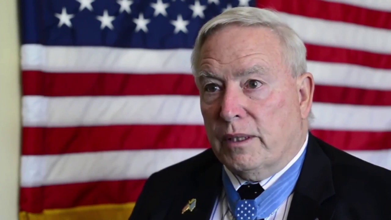 Medal Of Honor recipient Donald Ballard addresses the 2017 American Legion National Convention