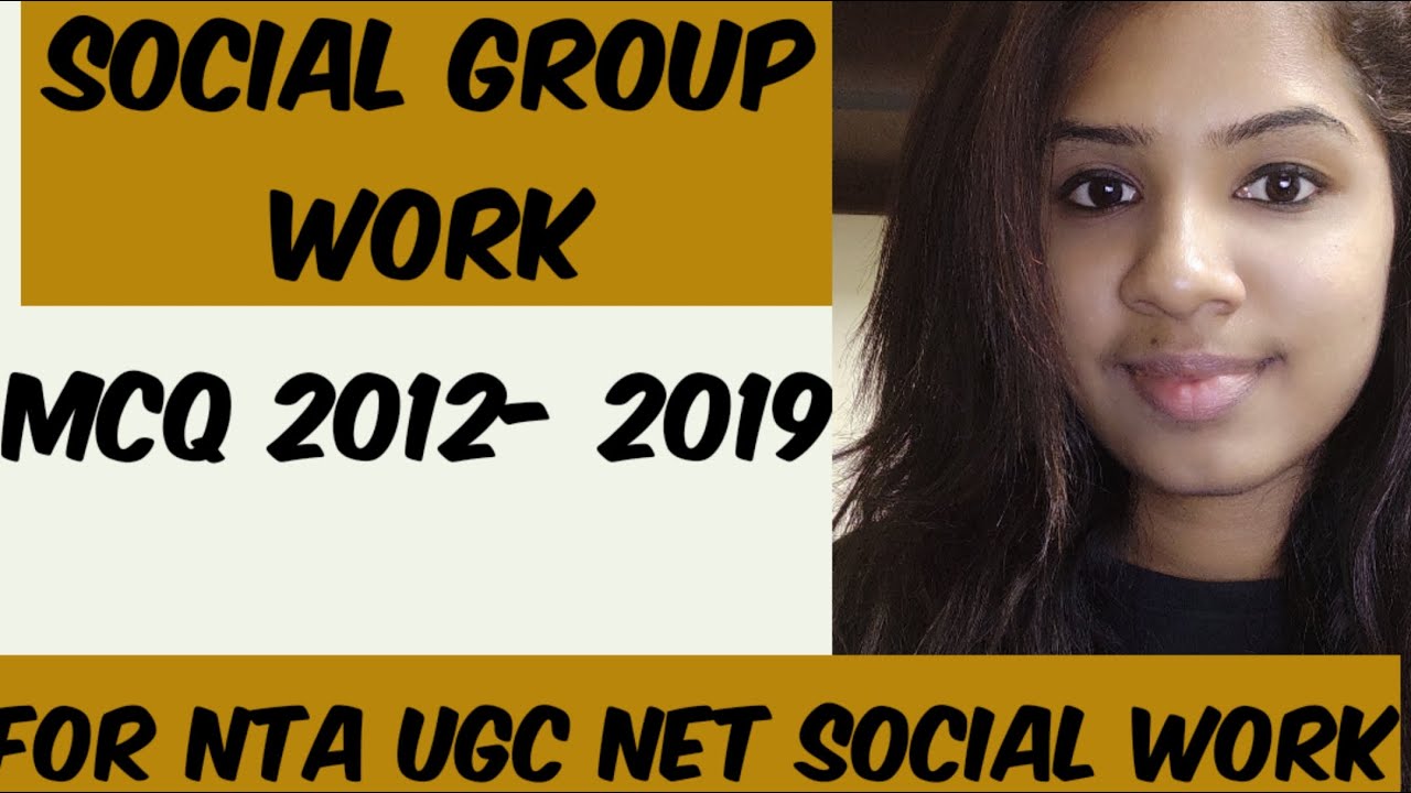 Social work UGC NTA NET/JRF- social Group work MCQ