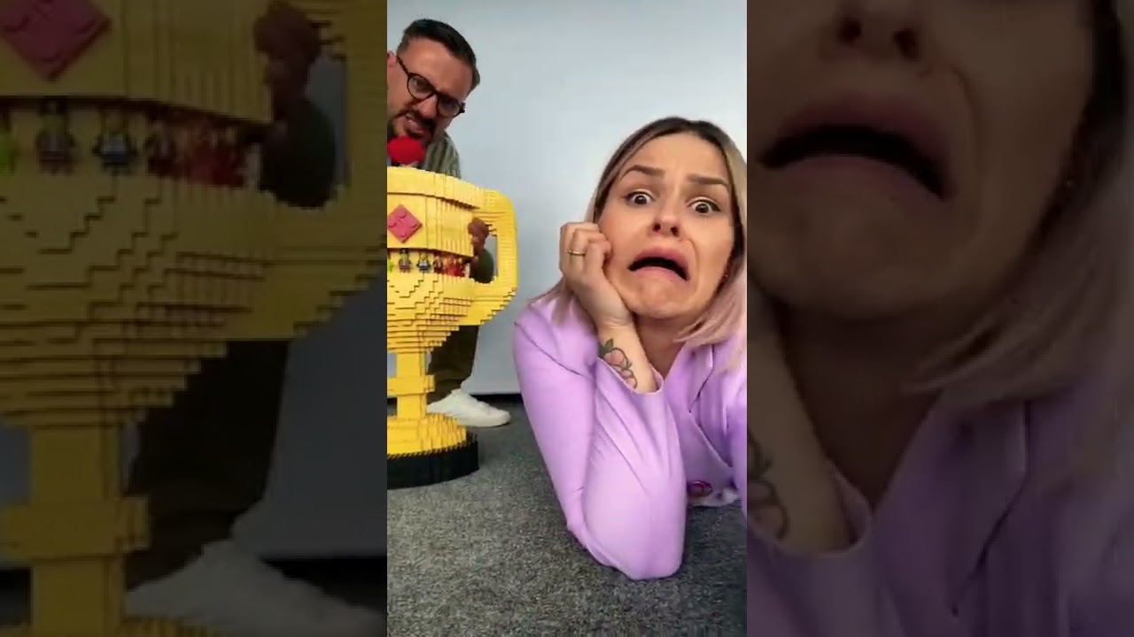 Puchary LEGO MASTERS są moje!!! #legomasters #lego #shorts #comedy