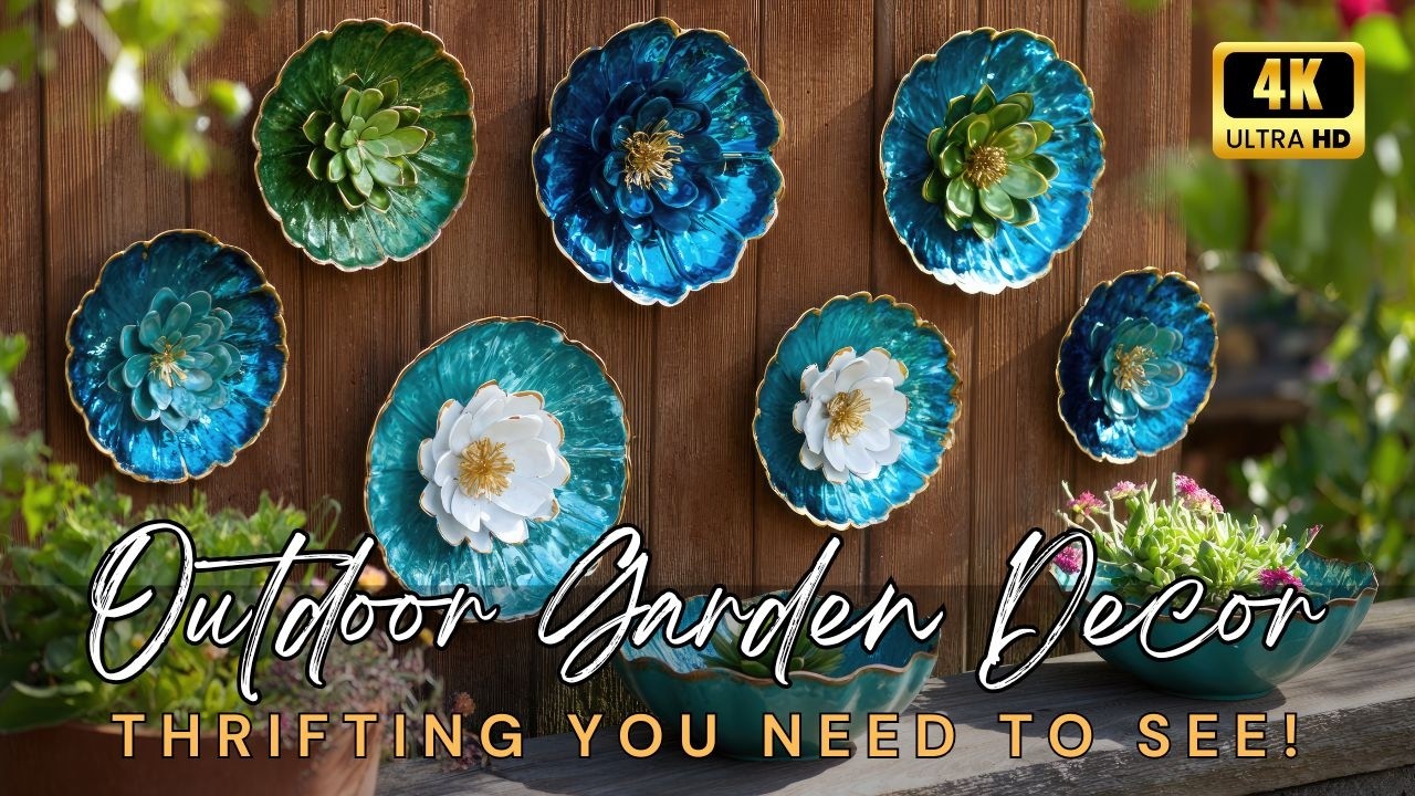 Thrifting for Clever Outdoor Garden Decor Ideas You Need To See & That Look Expensive!