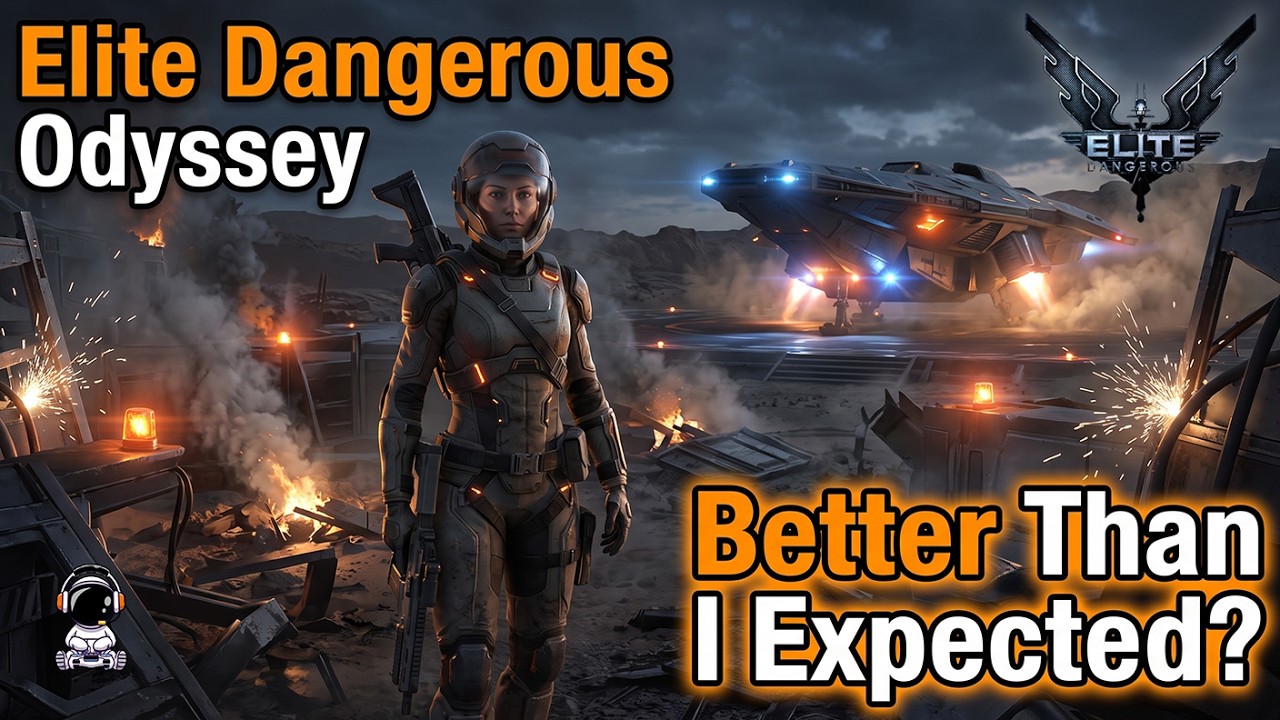 Elite Dangerous Odyssey: The Star Citizen Break I Needed!!