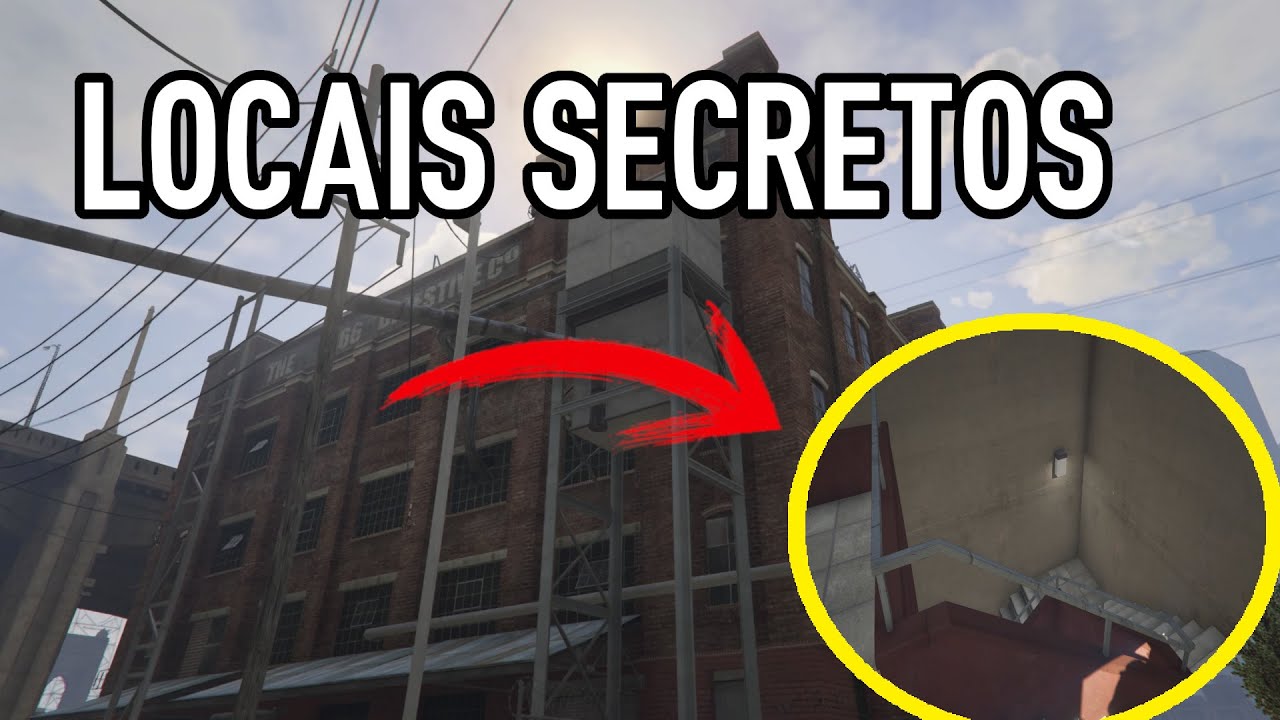 LOCAIS SECRETOS NO GTA V ONLINE