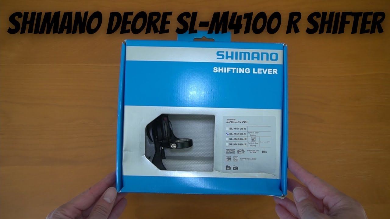 Shimano Deore SL-M4100 Right Shifter Unboxing