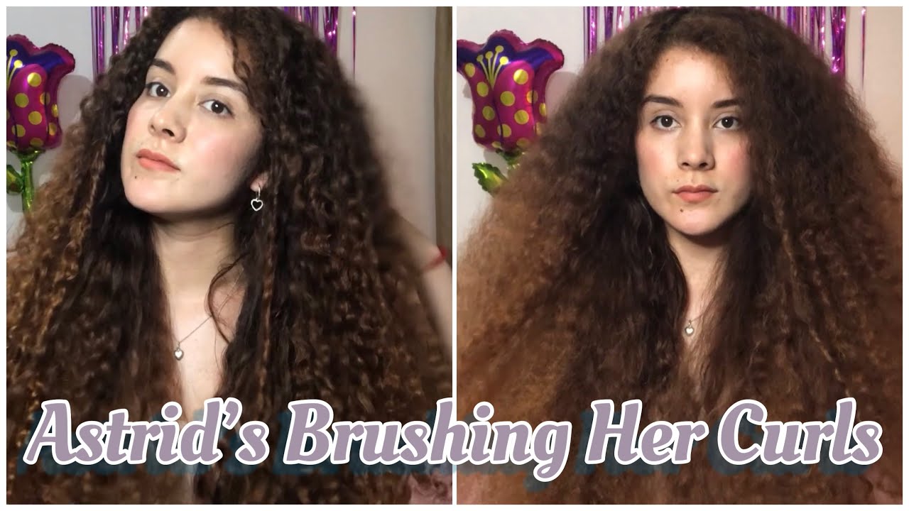 Brand New Brushed Curls Model Astrid