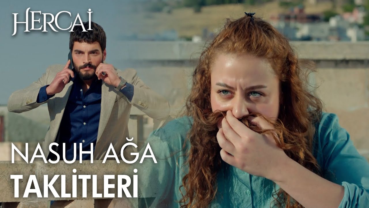 Melike ve Miran'dan Nasuh ağa taklidi😂 - Hercai Efsane Sahneler