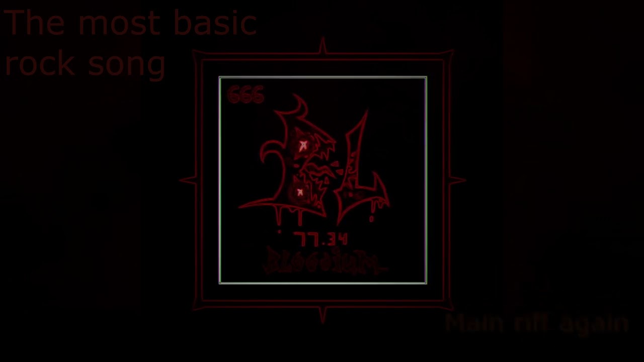 The most basic Rock/Metal track (instrumental)