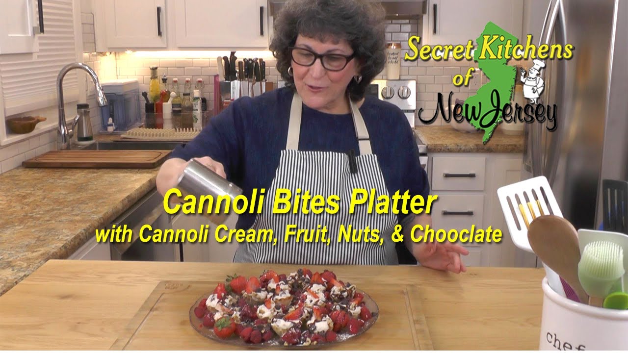 Cannoli Bites Platter