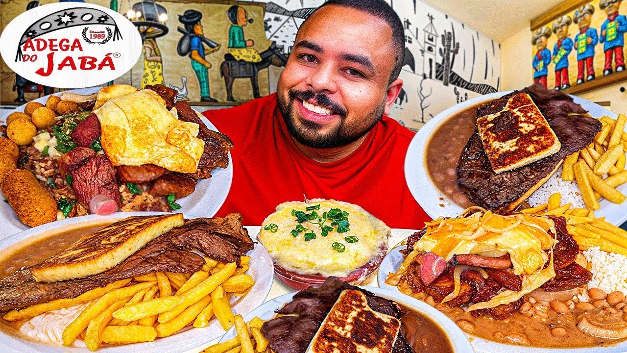 QUAL PRATO VALE MAIS A PENA? Testei os 4 mais pedidos da Adega do Jabá 🍛