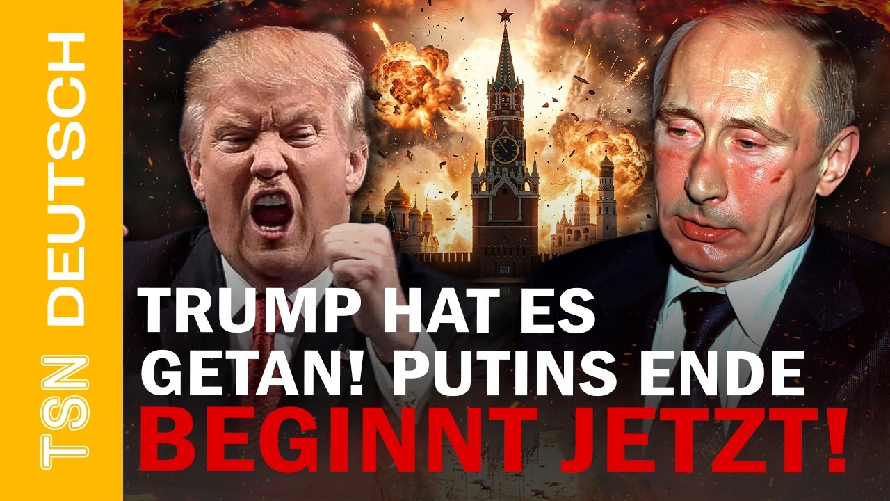 JETZT! TRUMP TRIFFT DEN KREML MIT EINEM VERHEERENDEN SCHLAG! KRIEG KOLLABIERT! PUTIN AUF DER FLUCHT!