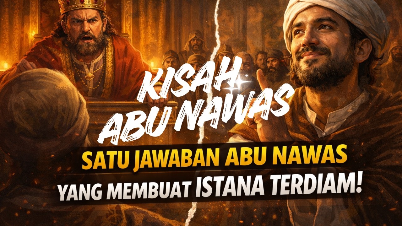 Kisah Abu Nawas | Satu Jawaban Abu Nawas yang Membuat Istana Terdiam!