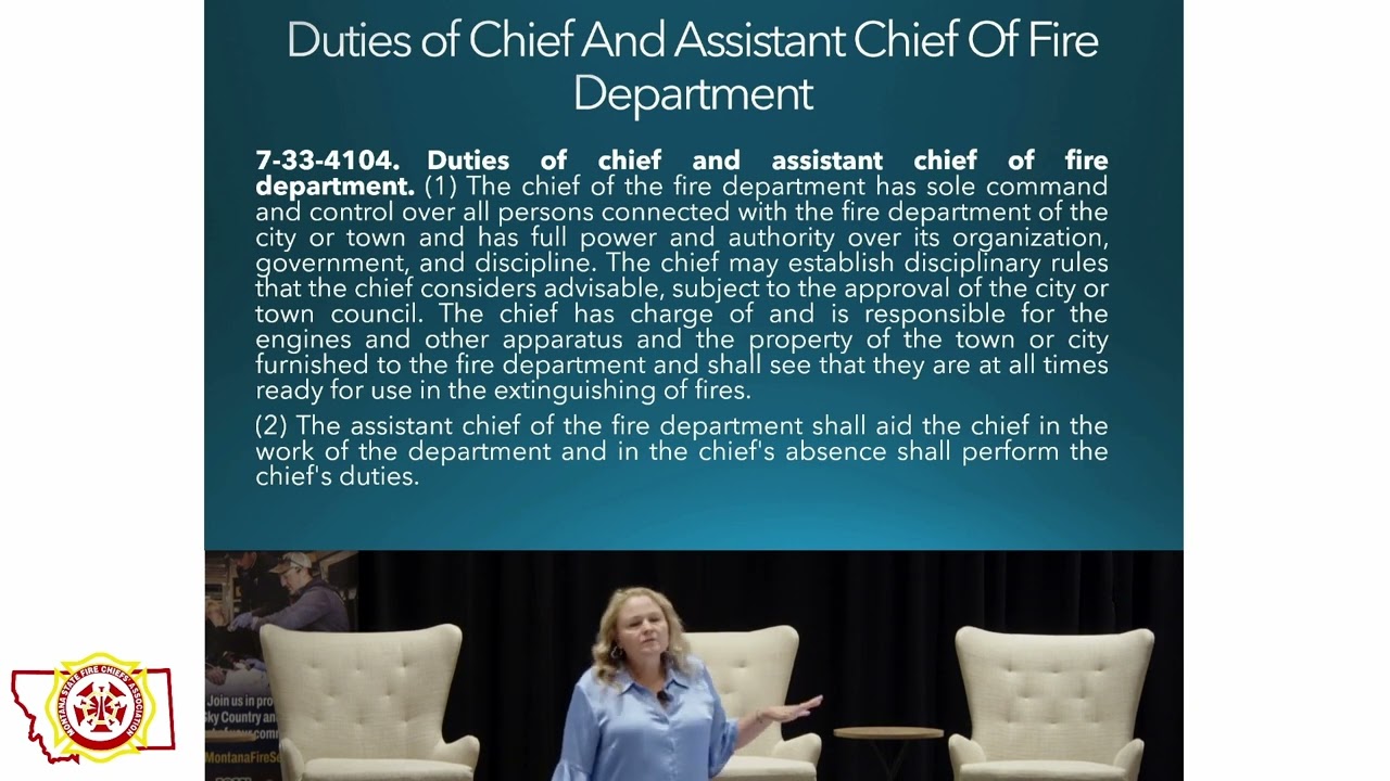 Kate Dinwiddie - Legal Issues in the Fire service
