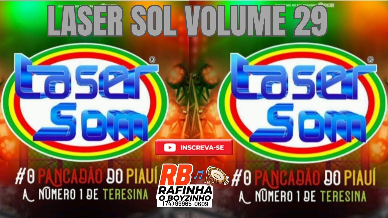 PANCADÃO LASER SOM(VOLUME 29 SÓ SUCESSOS) [A NÚMERO 1 DE TERESINA-PI] REGGAE REMIX