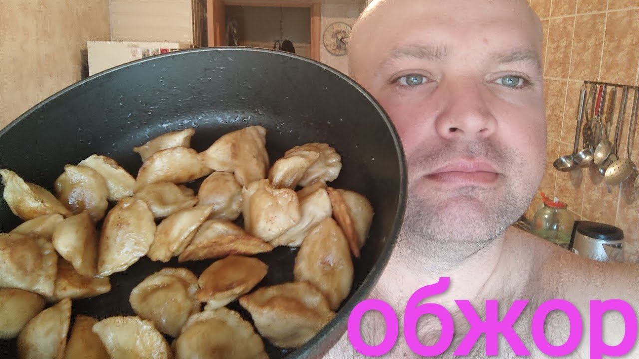 МУКБАНГ ПЕЛЬМЕНИ жареные/ОБЖОР пельмешки с соусами