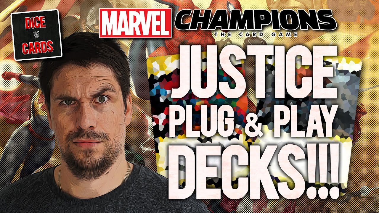 Готовые колоды JUSTICE для Marvel Champions