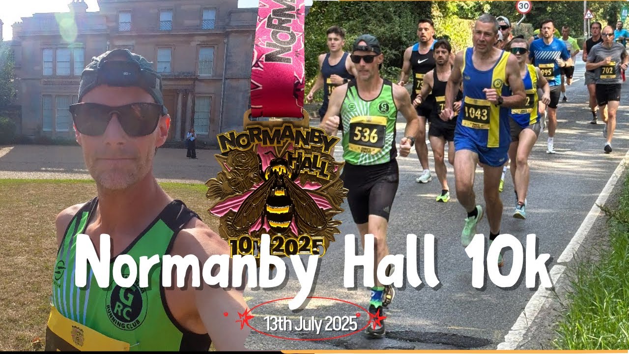 Normanby Hall 10k | Race Day Vlog | Running in Hot temperatures!