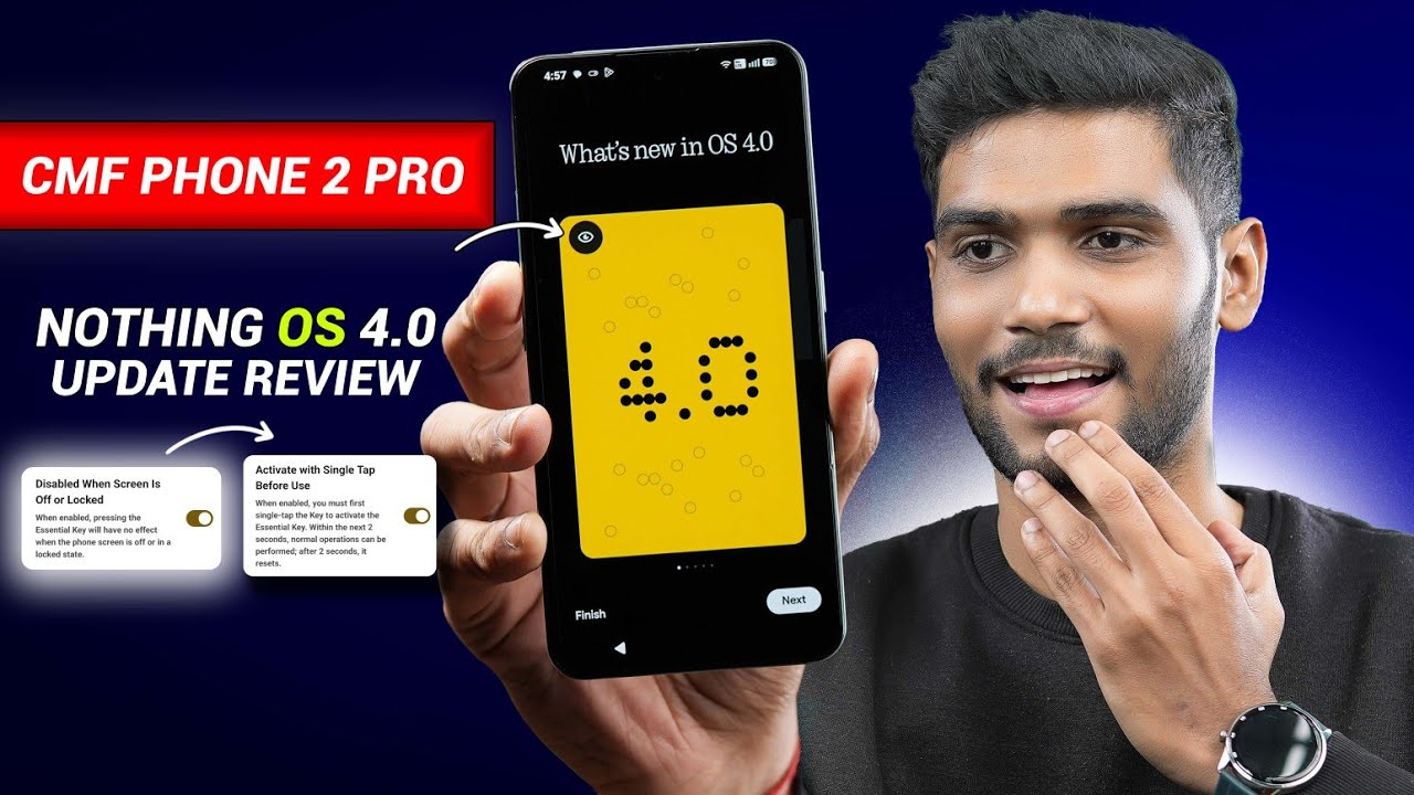 CMF Phone 2 Pro Nothing OS 4.0 Android 16 Update Review Mind Blowing | CMF Phone 2 Pro New Update