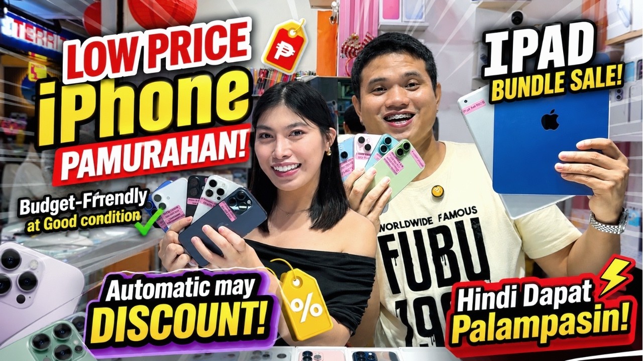 Nag Mumura Pa rin kung MAGBENTA ng iPHONE, May IPAD Bundle pa!