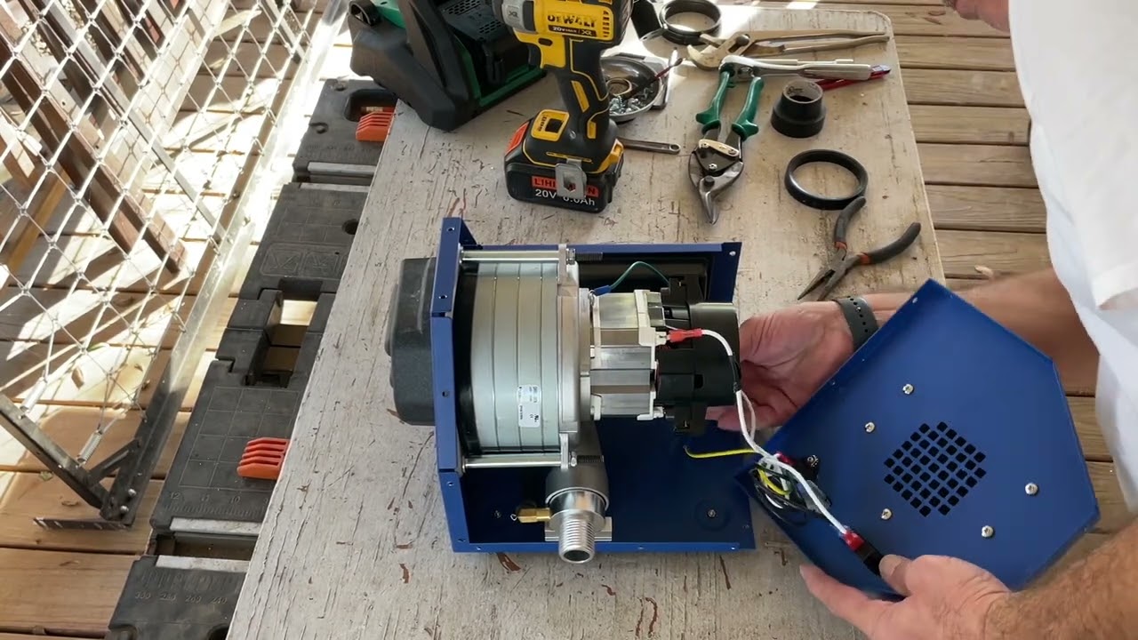 Repairing factory defective Fuji Spray Mini Mite 4 turbine.