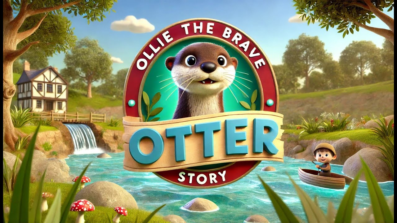 Ollie the Brave Otter  | English Bedtime Stories for Kids