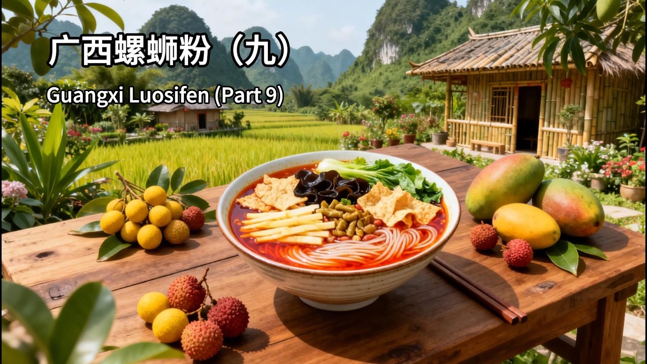 柳州螺蛳粉正宗做法第九集｜螺蛳粉配菜炒制全过程 | Liuzhou Luosifen
