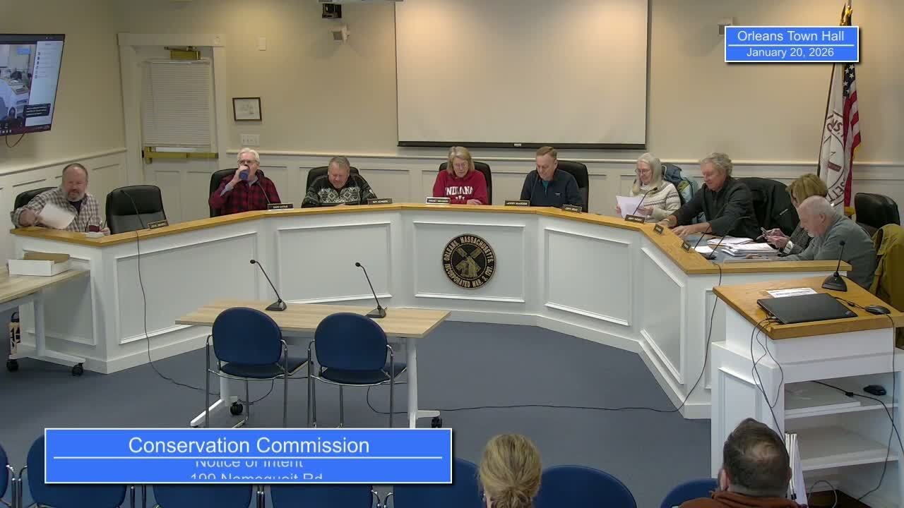Conservation Commission - January 20, 2026