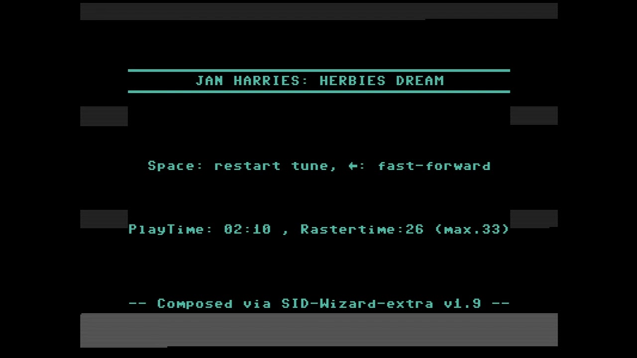 Herbies Dream by Jan Harries (C64 U-Elite 2) (Real 8580R5)