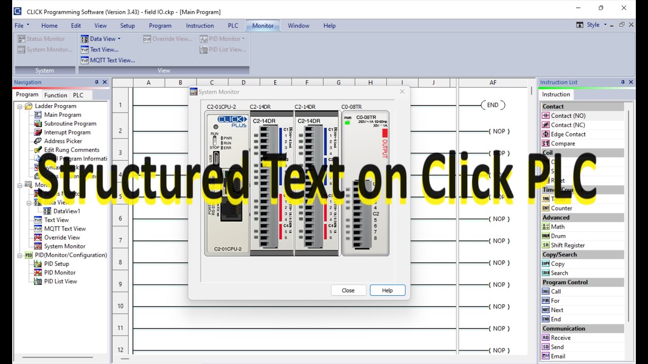 Click PLC for Ethernet IP Remote IO