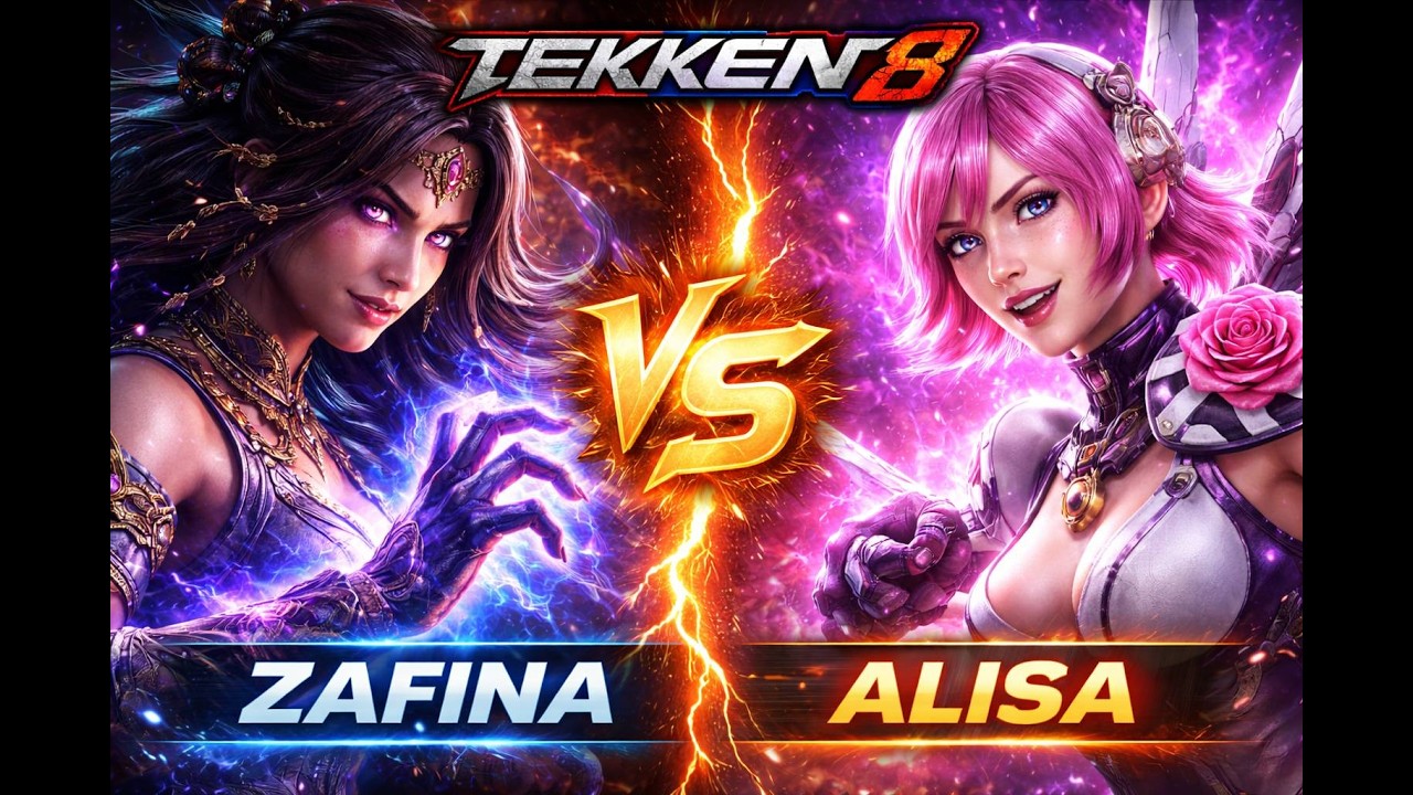 TEKKEN™8   zafina vs alina. Hard level.