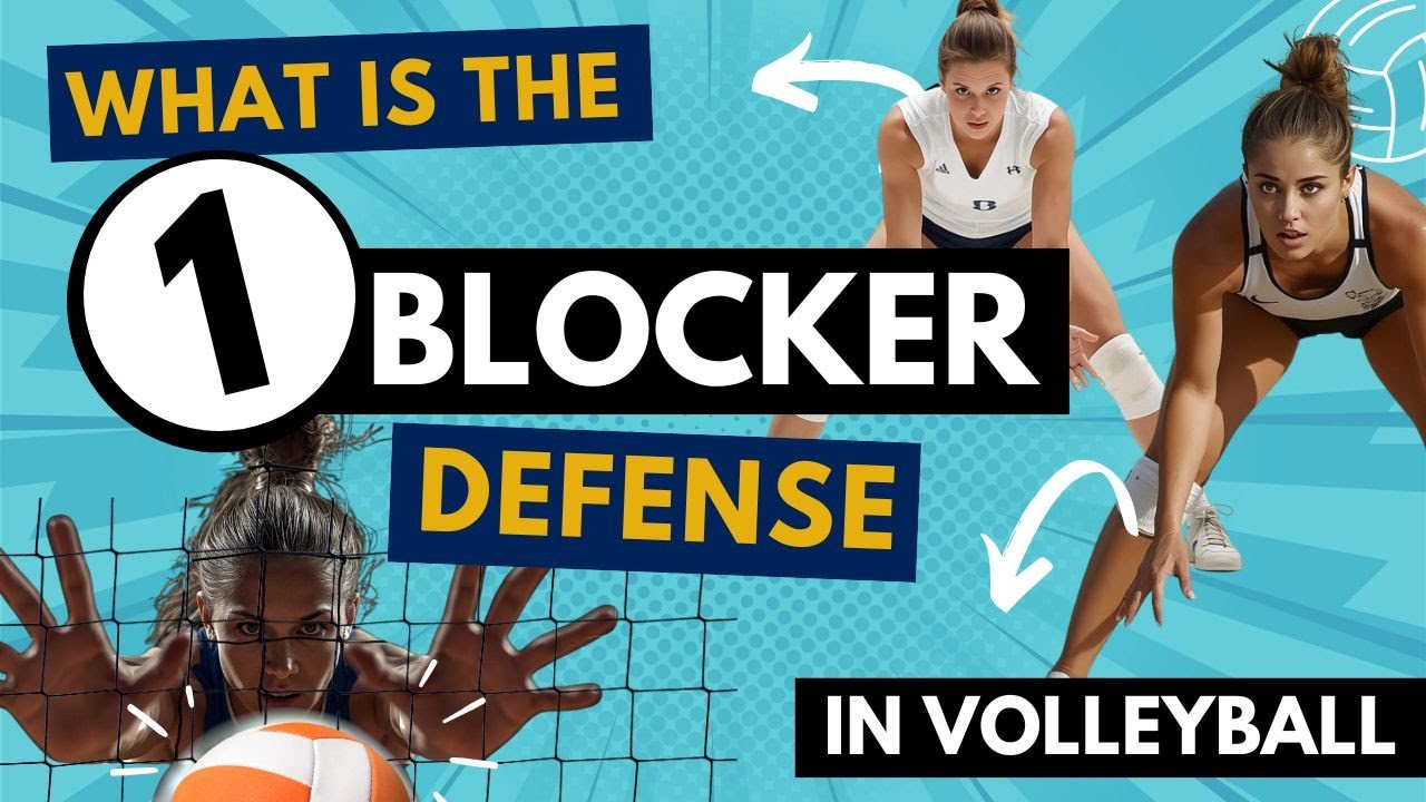 FULL Breakdown 1 BLOCKER Defense in volleyball