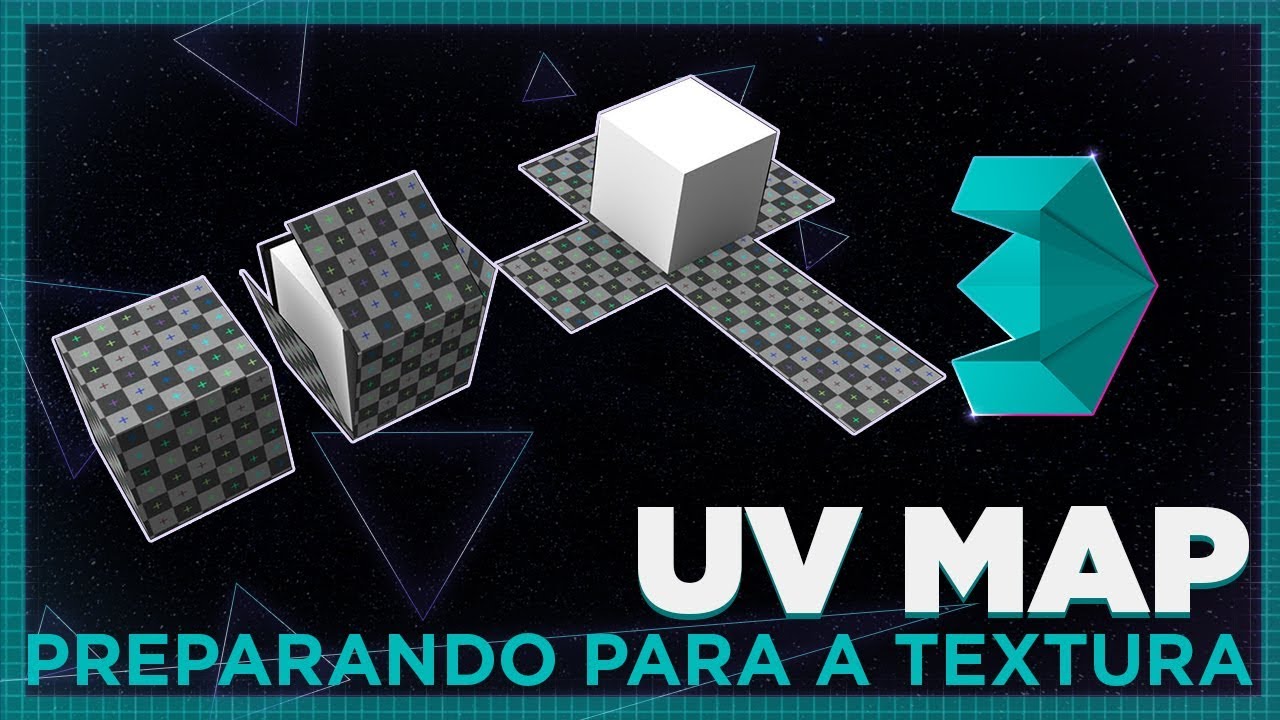 UV Map, preparando para a textura l 3Ds Max Tutorial 