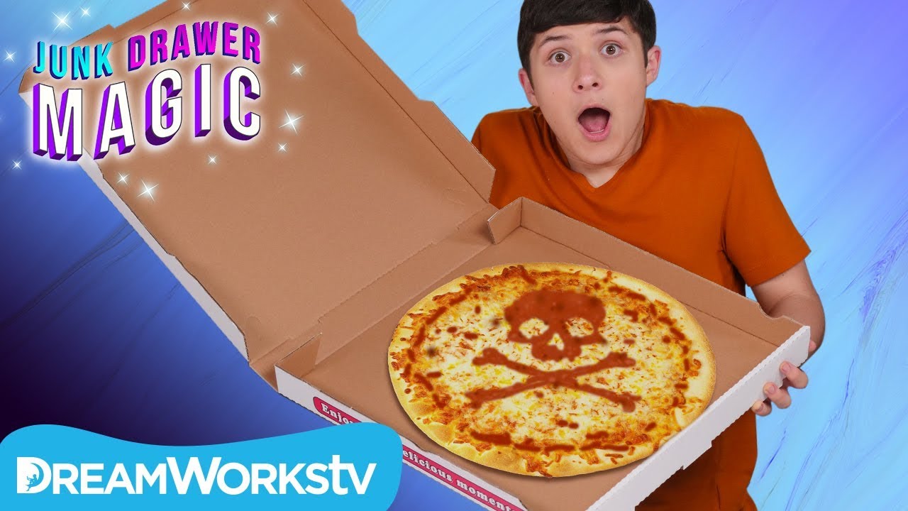 Pizza Prediction Trick | JUNK DRAWER MAGIC