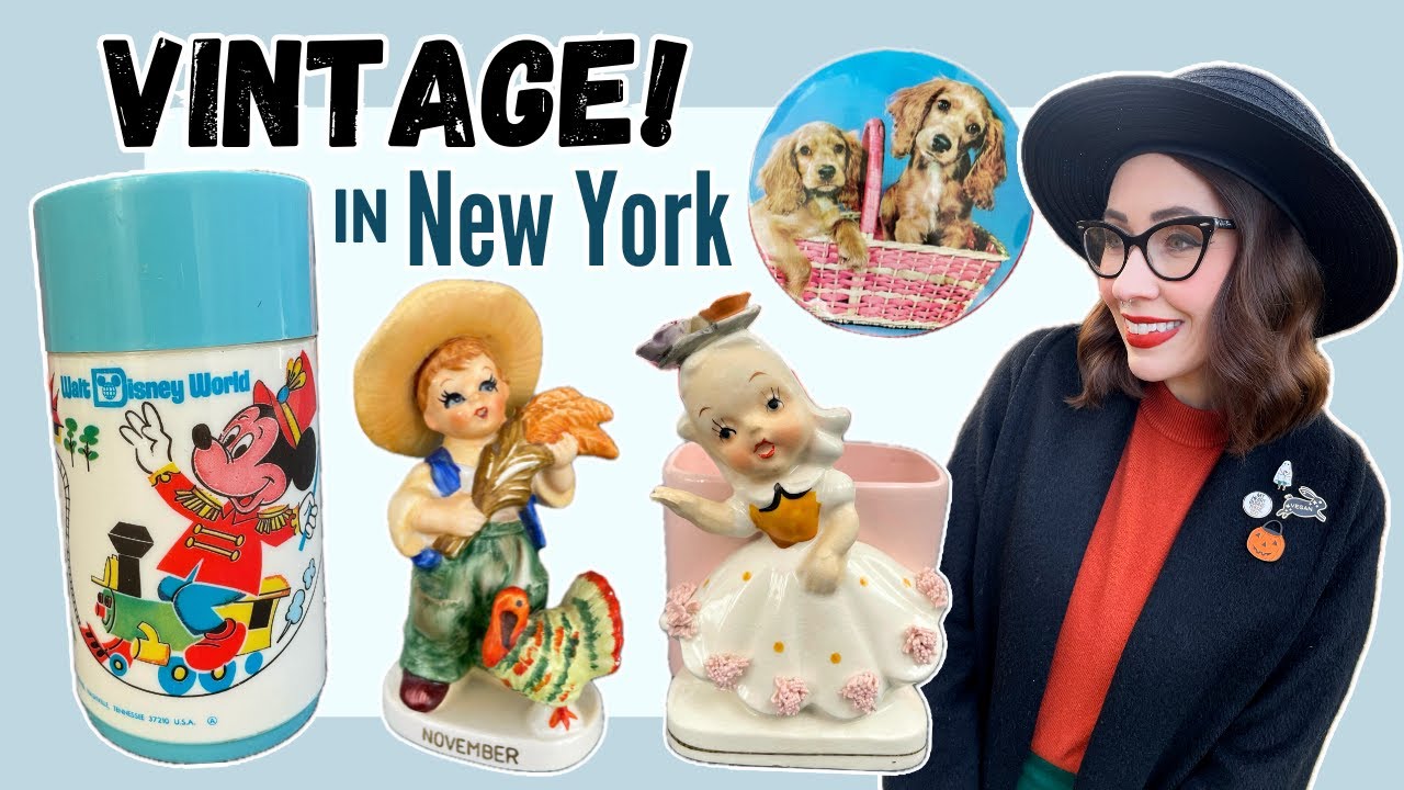 Antiquing Up North | VINTAGE Shopping for Collectibles, Trinkets & Unique Finds in New York