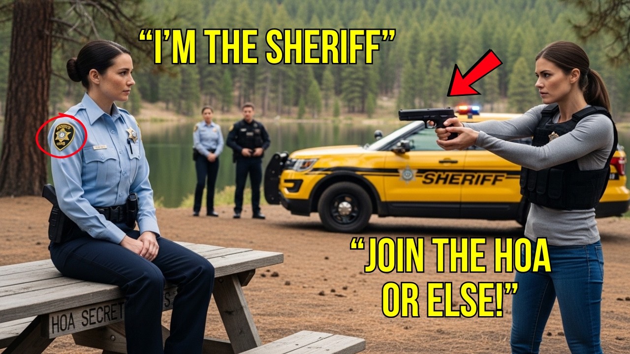 HOA Karen Pulled a Gun on My Daughter for Refusing to Join HOA — Didn’t Know She’s the Sheriff!