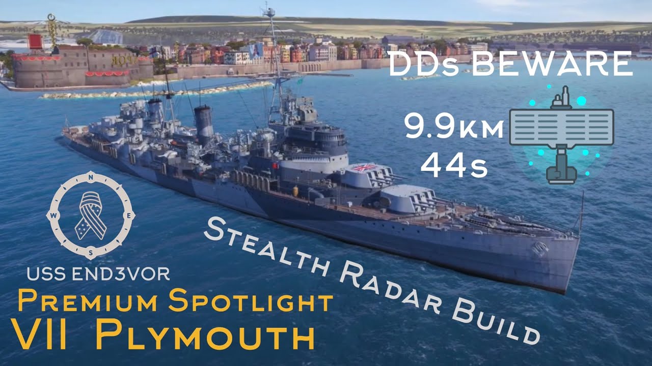 Premium Spotlight | Tier 7 Plymouth | World of Warships Legends