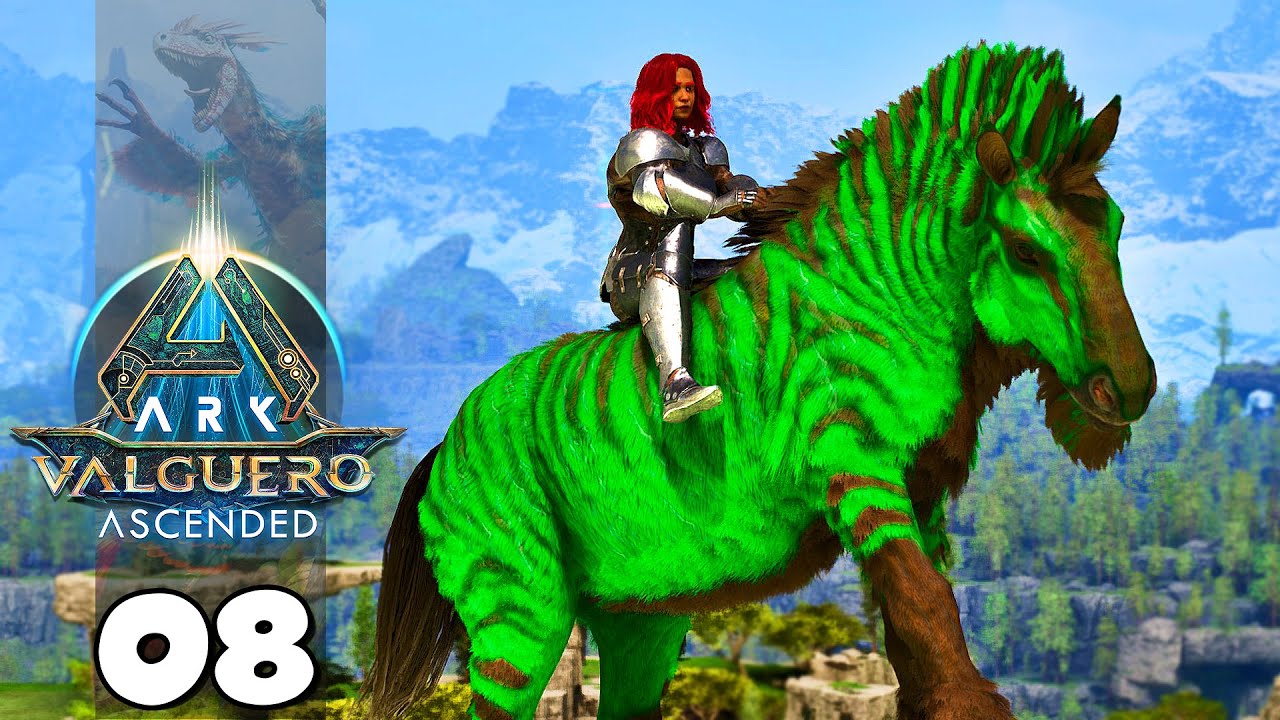 VOCÊ SABIA QUE O CAVALO É UM MORTAR AMBULANTE? 😱 | Domando Equus!!! ARK: VALGUERO 08