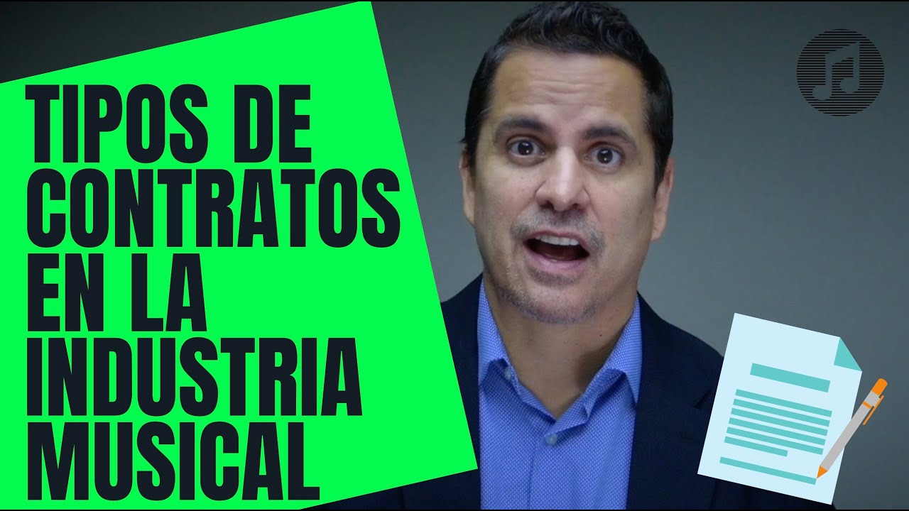 Tipos de CONTRATOS en LA INDUSTRIA MUSICAL 🔴OJO 👁 Y MUCHO CUIDADO ✍️