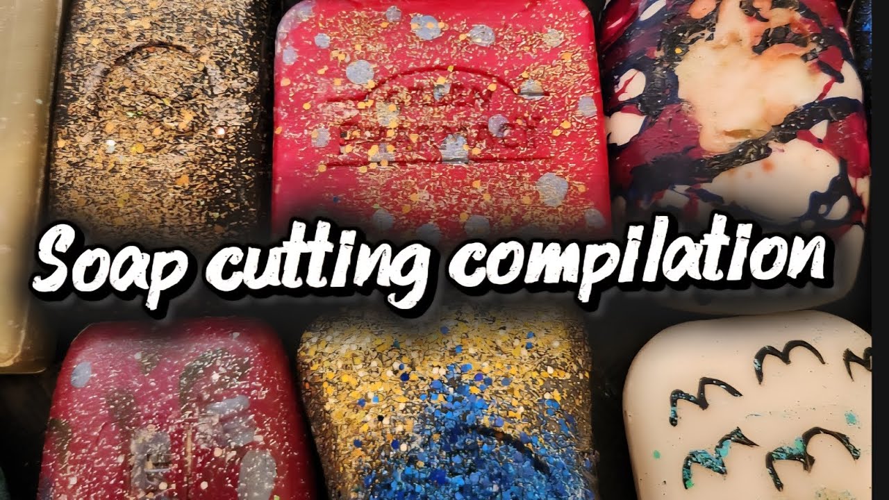 ASMR SOAP CUTTING COMPILATION✨️CRUNCHY✨️COLORFUL✨️SATISFYING✨️