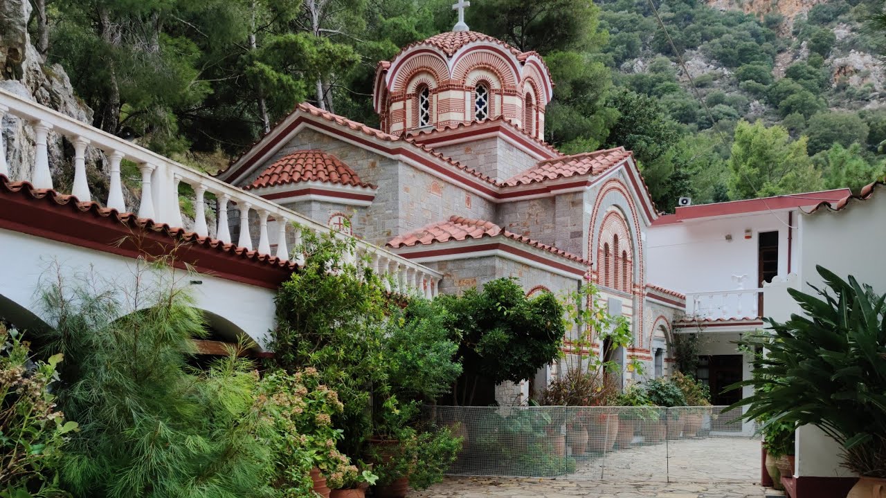 Μονή Αγίου Γεωργίου στο Σεληνάρι Κρήτης (Monastery of Agios Georgios of Selinari) #selinari #crete