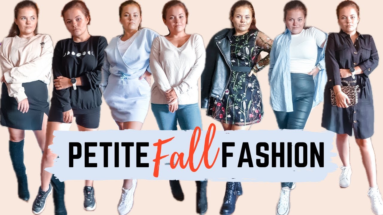 Fall fashion for PETITES 2021 \\ Autumn style outfits for short women \\ Fashion tips for Petites