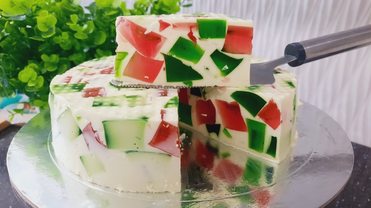 желейный торт/ jelly cake/Ամառային համեղ տորթ֊դոնդող