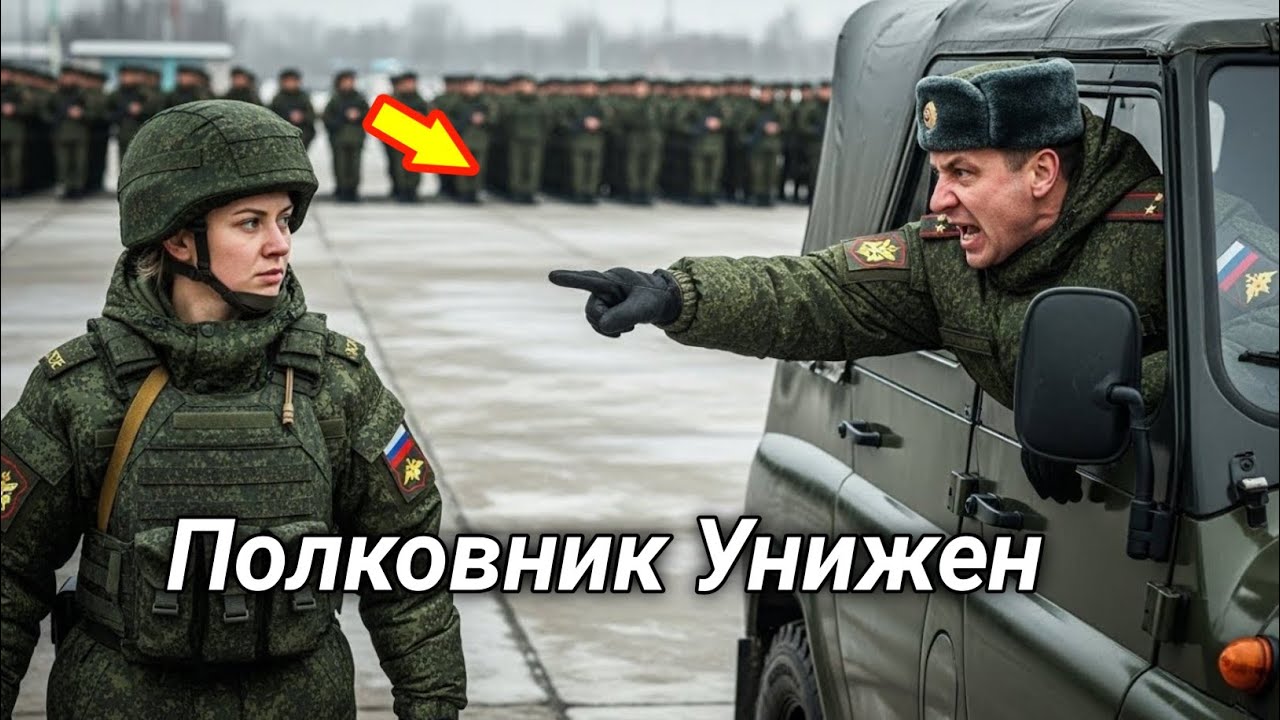 Полковник нахамил генералу, приняв её за сержанта.