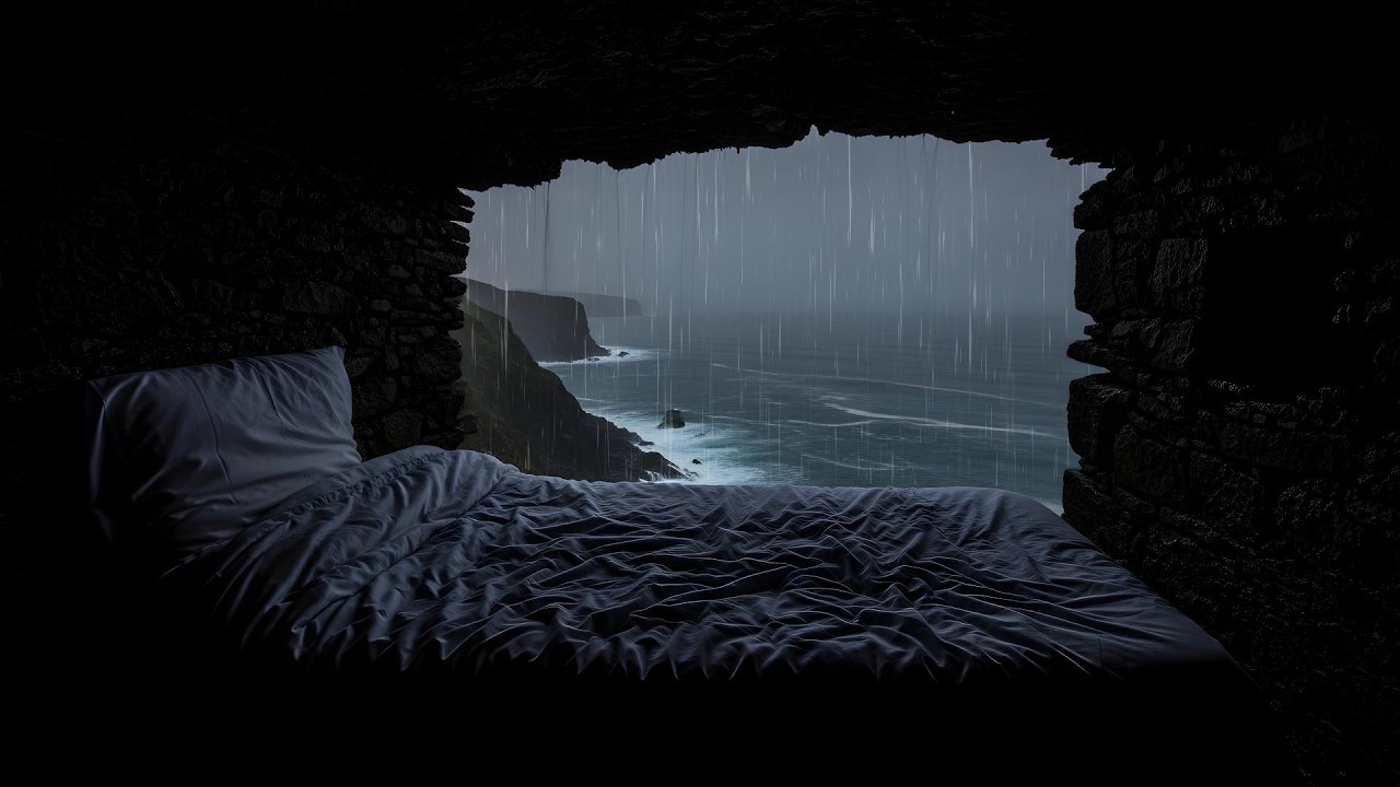 Deep Sleep During the Rainy Night - Rain Sounds For Sleeping - Sleep FAST & Beat Insomnia, Relax