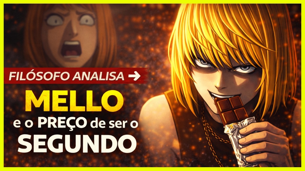 MELLO e o PREÇO de ser o SEGUNDO | Filosofia Death Note