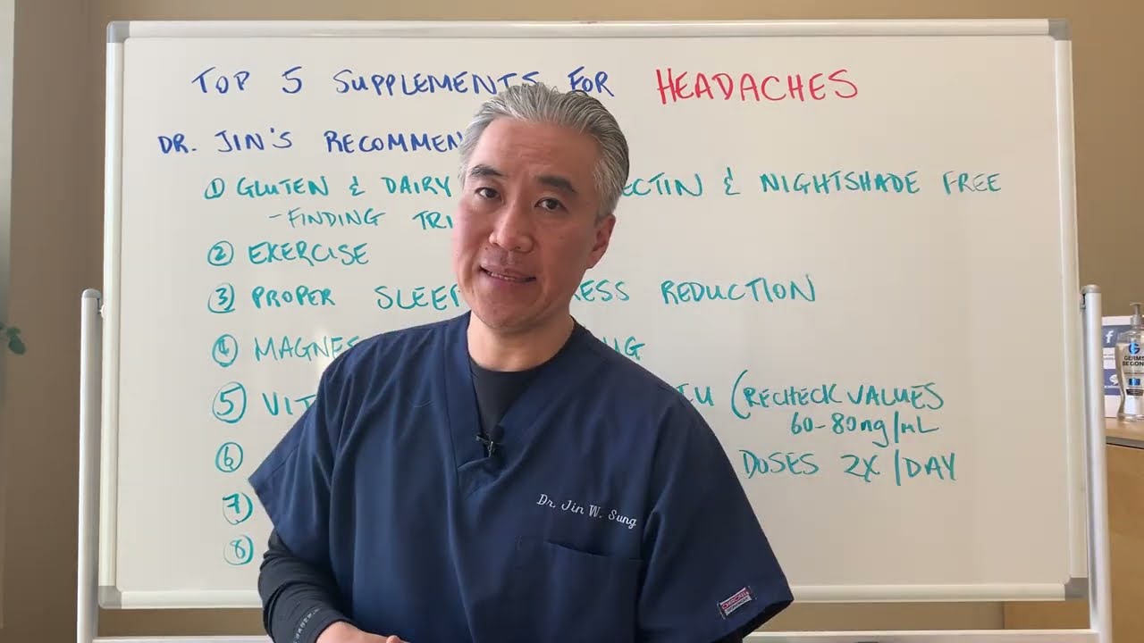HEADACHES🤦‍♀️🤦‍♀️-Top 5 Supplements