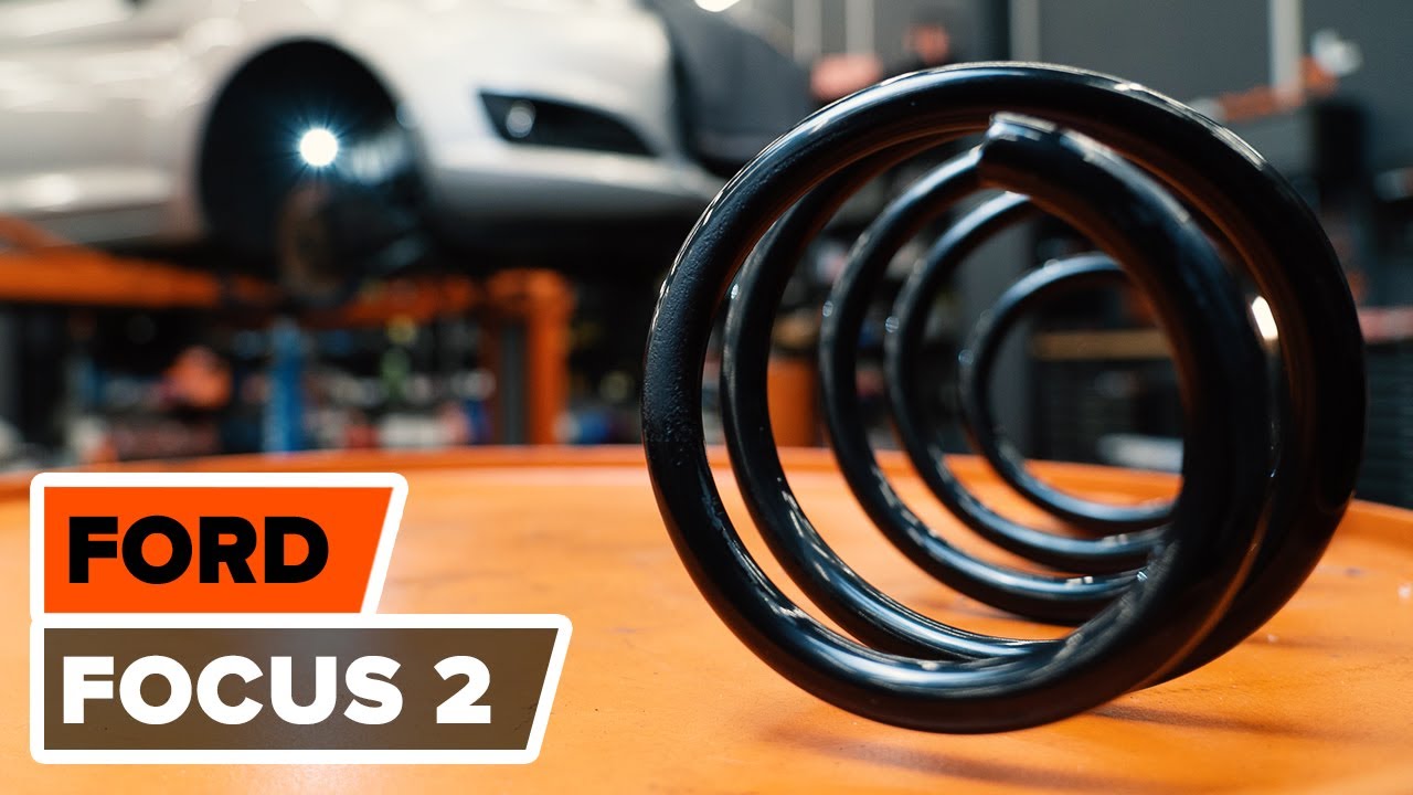 Jak wymienić sprężyny przedni w FORD FOCUS 2 Hatchback [PORADNIK AUTODOC]